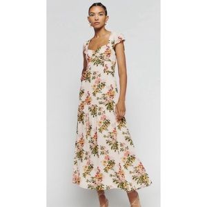 Reformation Myah Dress in Milo